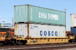 TTX 40' well double stack car DTTX #449725